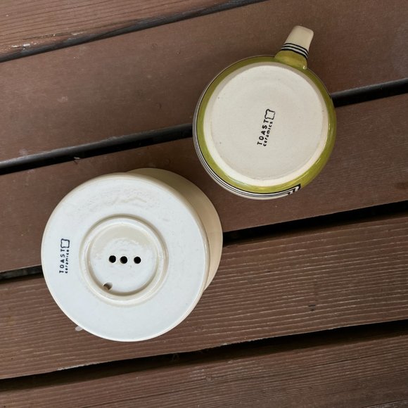 Handmade Coffee Pour-over Set! "Green Cloud" - Like New - Picture 2 of 8